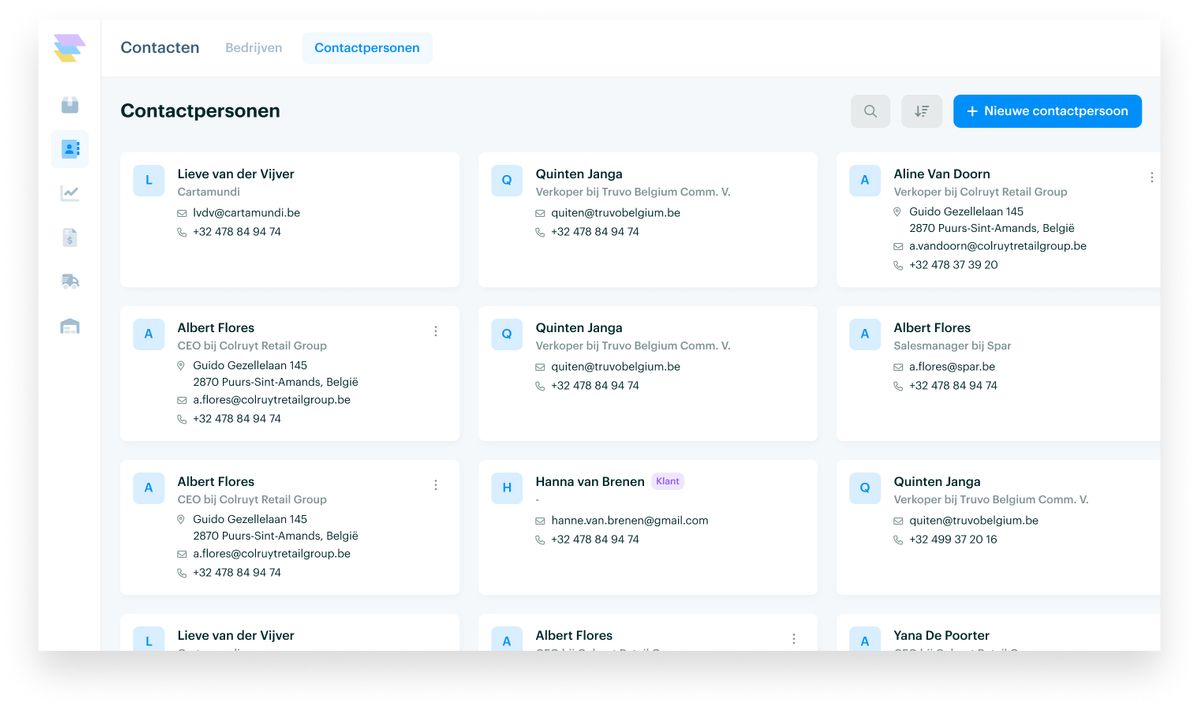 Meer inzicht en flexibiliteit binnen het beheer van contacten met onze nieuwe contactenmodule